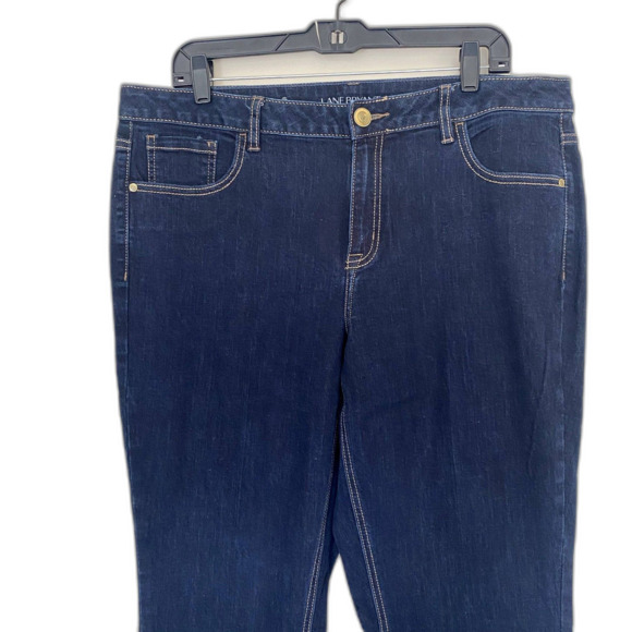 Lane Bryant GeniusFit Bootcut Jeans Dark Wash Classic Denim Plus Size 18 - Picture 2 of 6